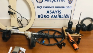 TARİHİ ESER OPERASYONUNDA 1 GÖZALTI