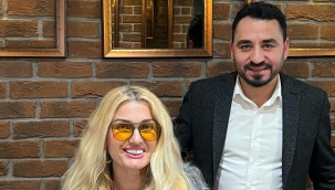 ÜNLÜ MANKEN TUĞBA ÖZAY BÜŞRA PİDE'DE 