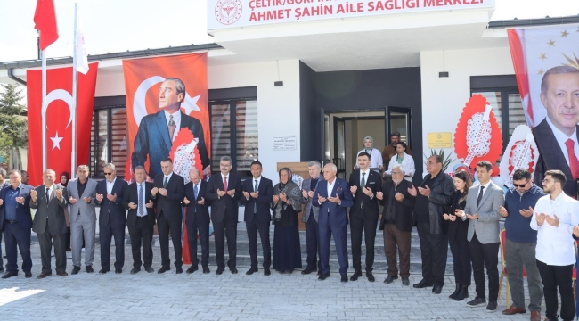 AHMET ŞAHİN AİLE SAĞLIK MERKEZİNİN AÇILIŞ TÖRENİ GERÇEKLEŞTİRİLDİ. 