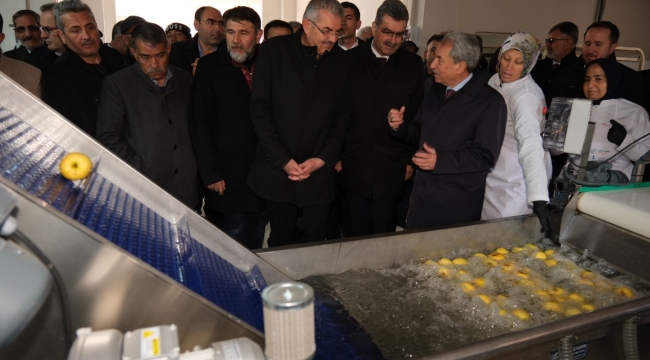 AKKOP MEYVE KURUTMA TESİSİ'NİN RESMİ AÇILIŞI GERÇEKLEŞTİRİLDİ 