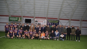 AKŞEHİR'DE FUTBOLUN KAZANANI "EMNİYET MÜDÜRLÜĞÜ" OLDU 