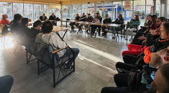 AKŞEHİR'DE SPORUN GELECEĞİNE YAPILAN BULUŞMA 