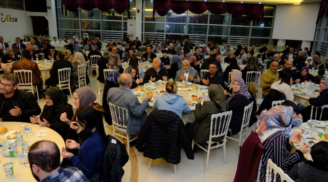 AKŞEHİR'DEKİ ŞEHİT AİLELERİ, GAZİ VE GAZİ YAKINLARI İFTARDA BULUŞTU 