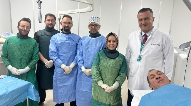 AKŞEHİR DEVLET HASTANESİNDE İLK ANJİYO YAPILDI 
