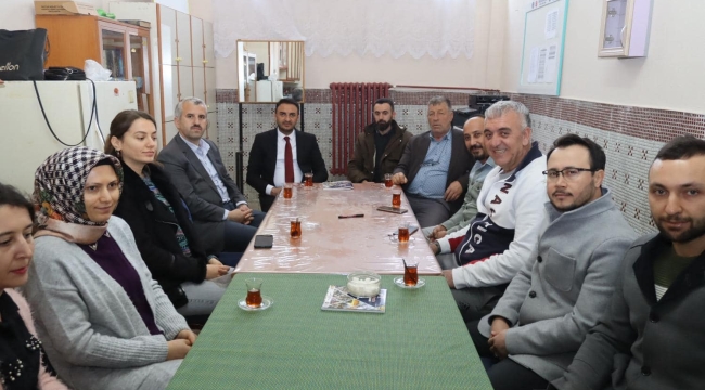 BAŞKAN MEŞE'DEN OKUL ZİYARETİ 