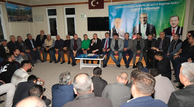 CANKURTARAN MAHALLESİNDEN BAŞKAN KAHRAMAN'A YOĞUN İLGİ 