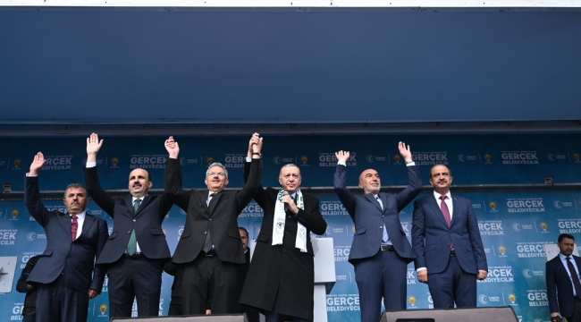 CUMHUR İTTİFAKI KONYA'YA AKIN ETTİ 