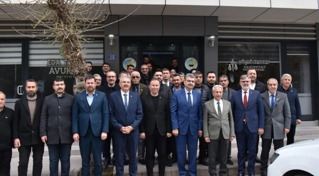CUMHUR İTTİFAKI'NDAN AKŞEHİR TSO'YA ZİYARET