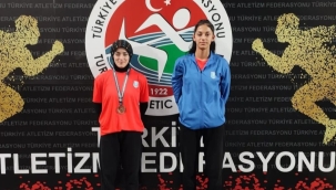 DAMLA YAĞCI ATLETİZMDE ŞEHRİMİZİN GURURU OLDU 