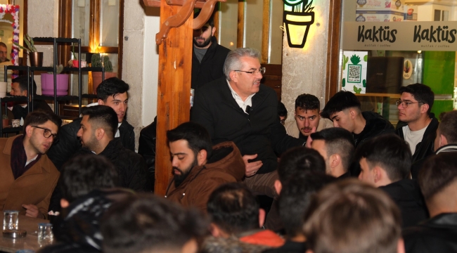 GENÇLERLE YAN YANA GÖNÜL GÖNÜLE OLACAĞIZ !