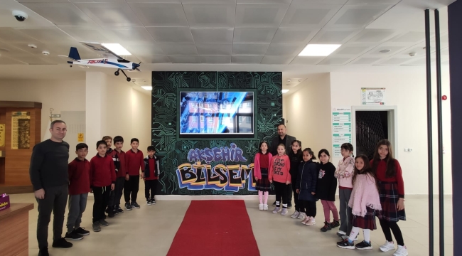 HAYDAR TUNA ÖĞRENCİLERİNDEN BİLSEM'E ZİYARET 