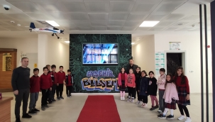 HAYDAR TUNA ÖĞRENCİLERİNDEN BİLSEM'E ZİYARET 