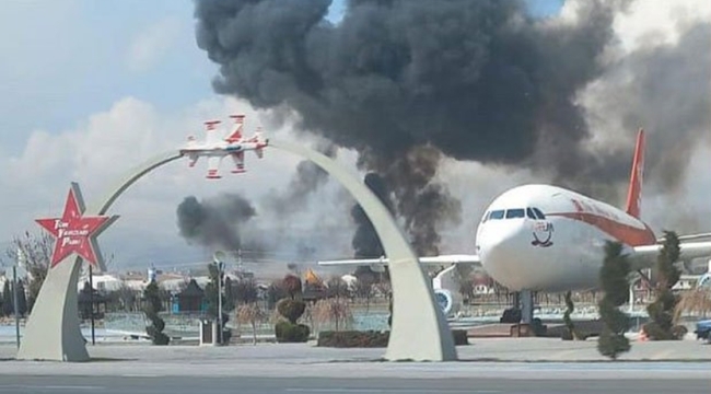 Konya'da eğitim uçağı düştü: 1 şehit, 2 yaralı 