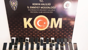 Konya polisinden dev kaçakçılık operasyonu 