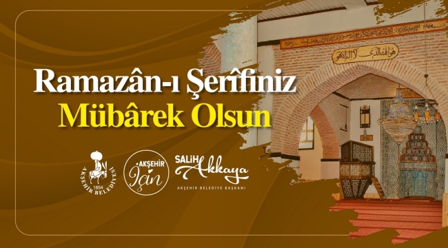 MÜBAREK RAMAZAN AYI BİRLİK VE BERABERLİĞE VESİLE OLSUN 