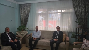 MÜFTÜ MÜJDECİ'DEN ŞEHİT AİLELERİNE ZİYARET 