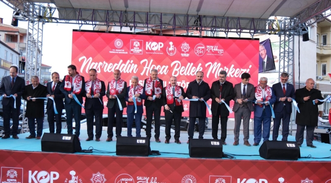 NASREDDİN HOCA BELLEK MÜZESİ BAKAN VARANK'IN KATILIMIYLA AÇILDI 