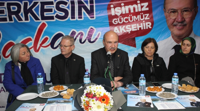 NURİ KÖKSAL; BİZİM İLTİMASIMIZ GENÇLERE, KADINLARA VE ÜRETİME 