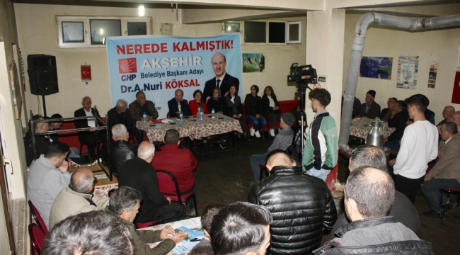NURİ KÖKSAL: KALDIĞIMIZ YERDEN DEVAM EDECEĞİZ 