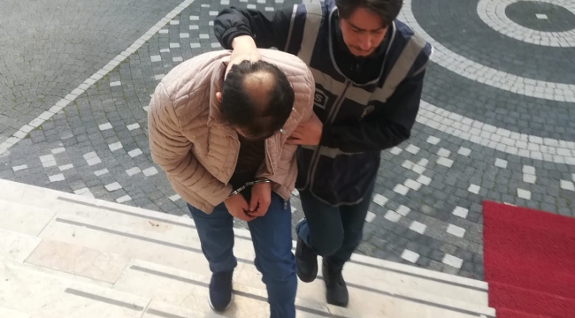 POLİSİN DİKKATİ SAYESİNDE YAKALANDI 