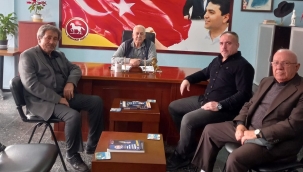 SEYYİD MAHMUD HAYRANİ DERNEĞİ'NDEN DP AKŞEHİR'E ZİYARET 