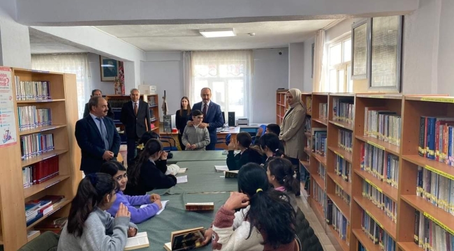 Yunak'ta Kütüphaneler Haftası Etkinlikleri 