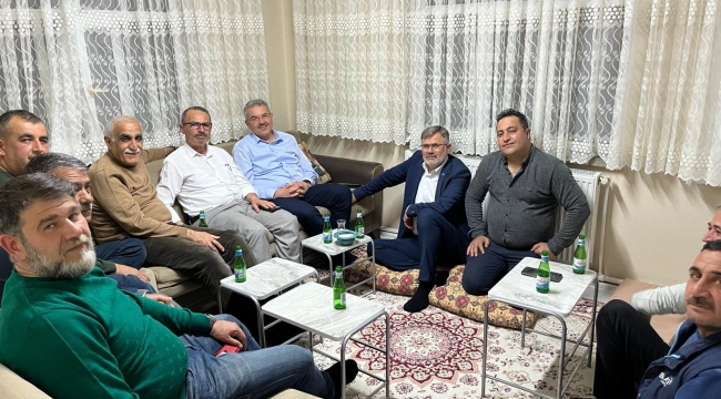 YUSUF KAHRAMAN HER GÜN BİR HANEDE İFTAR YEMEĞİNDE 