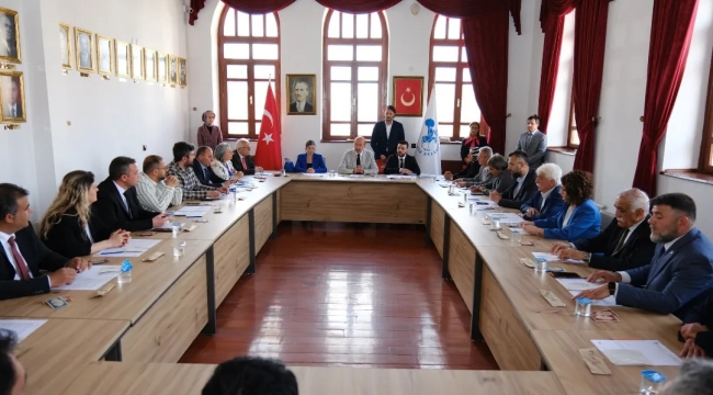 AKŞEHİR BELEDİYESİ'NDE İLK MECLİS TOPLANTISI YAPILDI 