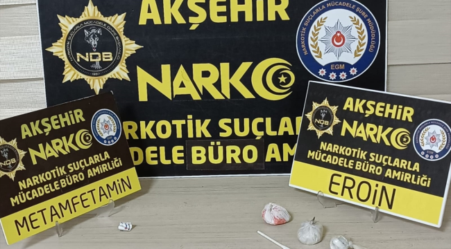 Akşehir'de uyuşturucu operasyonu: 1 kişi tutuklandı 