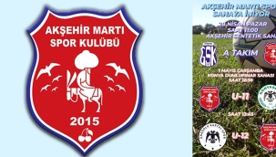 AKŞEHİR MARTI SPOR BUGÜN SAHAYA İNİYOR 