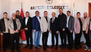  AKŞEHİR TSO'DAN BAŞKAN KÖKSAL'A HAYIRLI OLSUN ZİYARETİ 