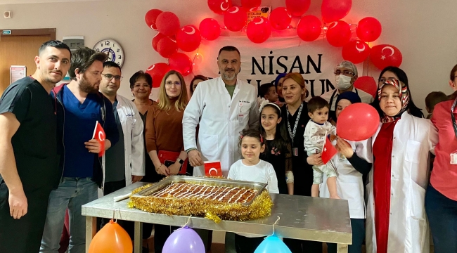 DEVLET HASTANESİNDE 23 NİSAN COŞKUSU 