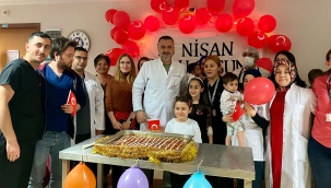 DEVLET HASTANESİNDE 23 NİSAN COŞKUSU 