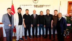 Gazeteciler Cemiyeti'nden Belediye Başkanı Köksal'a Ziyaret 