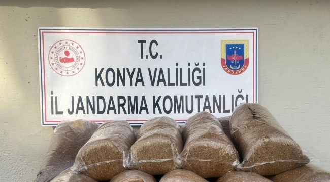 Jandarma'dan kaçak tütün operasyonu! 
