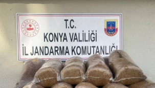 Jandarma'dan kaçak tütün operasyonu! 