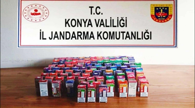 Jandarmadan kaçak elektronik sigara operasyonu: 2 gözaltı 