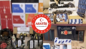 Konya'da kaçakçılık operasyonu: 14 gözaltı