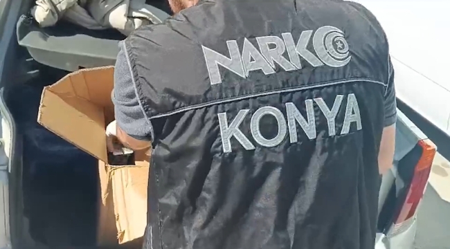 Konya Narkotikten dev operasyon: 7 gözaltı 