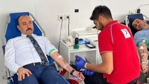 Yunak'ta Kan Bağışı Kampanyası 