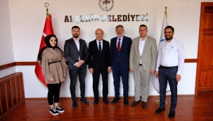 AK PARTİ'DEN BAŞKAN KÖKSAL'A ZİYARET 