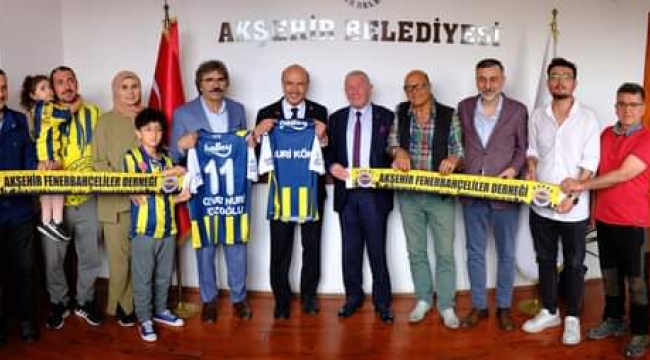 Akşehir Fenerbahçeliler Derneği'nden Başkan Köksal'a Ziyaret 