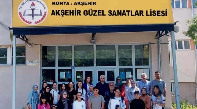 AKŞEHİR GÜZEL SANATLAR LİSESİ YETENEK SINAV BAŞVURULARI BUGÜN BAŞLIYOR 