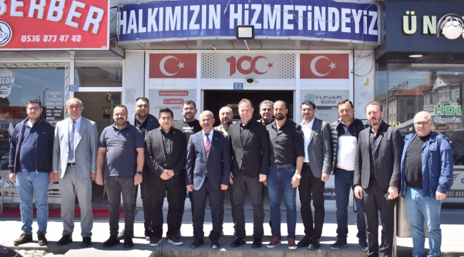 AKŞEHİR TSO'DAN BAŞKAN GÜNALTAY'A ZİYARET