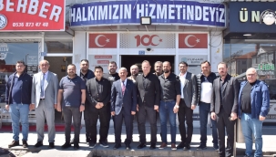 AKŞEHİR TSO'DAN BAŞKAN GÜNALTAY'A ZİYARET