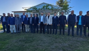 BAKAN YARDIMCISI ORUÇ BABA İNAN OSB'LERDE İNCELEMELERDE BULUNDU. 