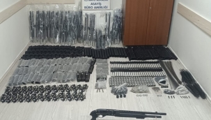 BİN 279 PARÇA AV TÜFEĞİ PARÇASI ELE GEÇİRİLDİ 