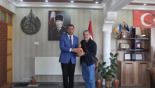 DÜNYACA ÜNLÜ JEOLOG DR. DİMİTRİOS ALFİERİS'DEN BAŞKAN ÖZTOKLU'YA ZİYARET 