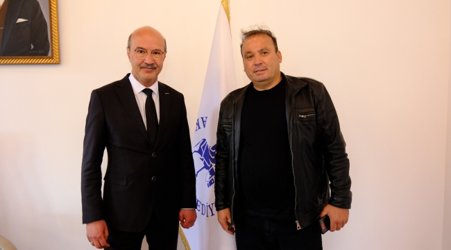 GAZİ YILDIZ'DAN BAŞKAN KÖKSAL'A HAYIRLI OLSUN ZİYARETİ 