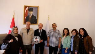 HALK EĞİTİM MÜDÜRÜ TUNÇEZ'DEN KÖKSAL'A ZİYARET 